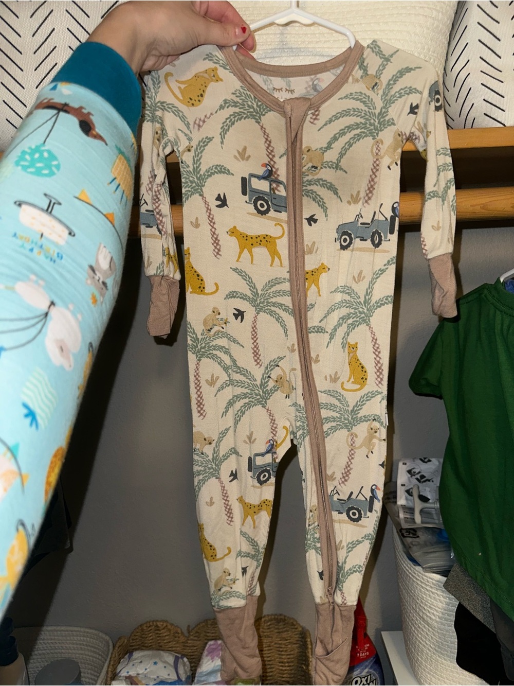 Little Sleepies Wild Escape Zippy Pajamas